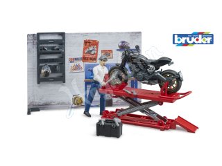 BRUDER 62101 bworld Motorradwerkstatt