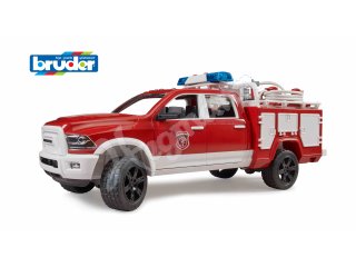 BRUDER 02544 RAM 2500 Feuerwehreinsatzwagen mit Light + Sound Modul