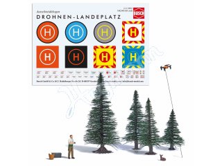 BUSCH 79852 Modellbahnzubehör H0 1:87 Winter-Neuheit 2024