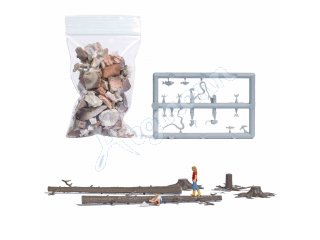 BUSCH 79819 Modellbahnzubehör H0 1:87 Winter-Neuheit 2024