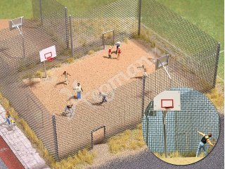 Bausatz für einen Streetball-/Basketballplatz: Bodenbelag für das