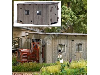 Bauf&auml;lliger Lokschuppen H0