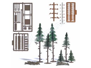 BUSCH 1856 Modellbahnzubehör H0 1:87 Winter-Neuheit 2024
