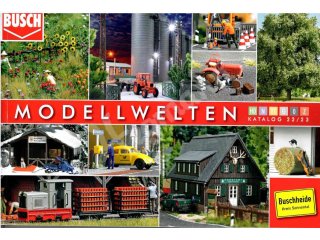 BUSCH Katalog für Modellbahn-Zubehör 2022 / 2023