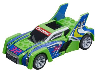 CARRERA GO!!! Build n Race Race Car green