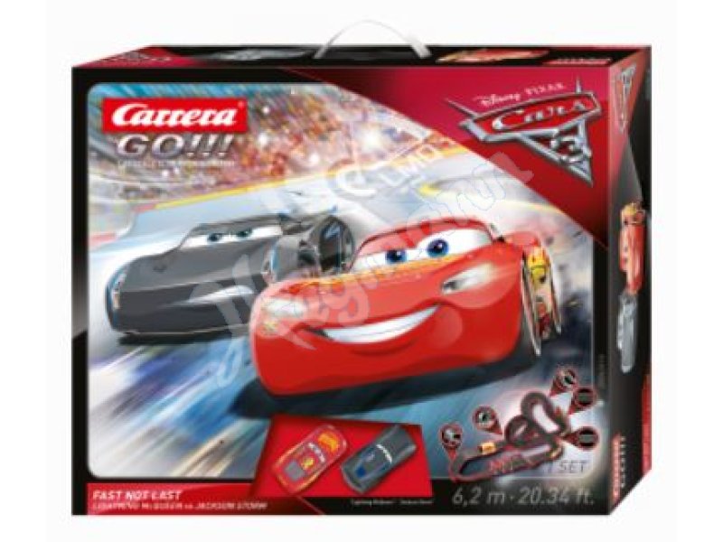 Disney/Pixar Cars 3 - Fast No Carrera Go!!! Rennbahnset CARRERA 20062416