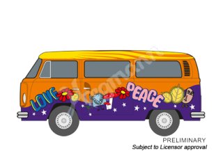 VW Bus T2b "Peace and Love"