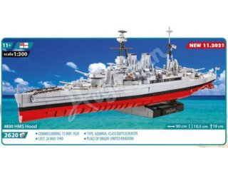 COBI 4830 aus der Serie HISTORICAL COLLECTION - WWII WAR SHIPS