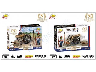 FRENCH ARTILLERYMAN & CANNON