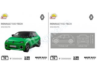 COBI 24674 aus der Serie RENAULT