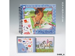 Horses Dreams Pocket Malbuch