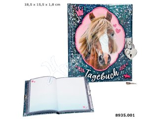 Horses Dreams Tagebuch, blau
