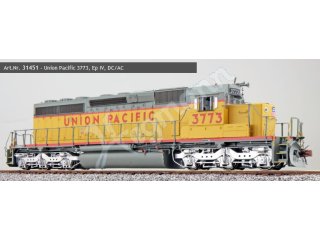 Diesellok, H0, SD40-2, Union Pacific 3773, Ep. IV, Sound, DC/AC