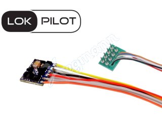 ESU 59810 LokPilot 5 micro DCC/MM/SX, 8-pin NEM652, Spurweite N, TT