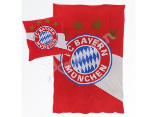 FC Bayern München Waschhandschuh rot/weiß 
