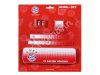 FCB Fanartikel im rot-weißen Punkteverlauf-Design