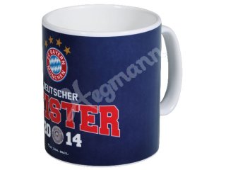 Tasse / Kaffeebecher FCB Deutscher Meister 2014
