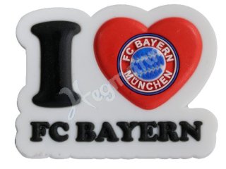 FCB-Fanartikel Magnet I Love