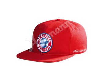 FC Bayern Snapback Cap Logo rot