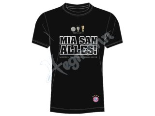 T-Shirt (schwarz) zum Triple 2013 des FCB