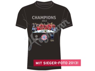 FCB T-Shirt Gr.116 Champions League Sieg in Wembley am 25.05.2013