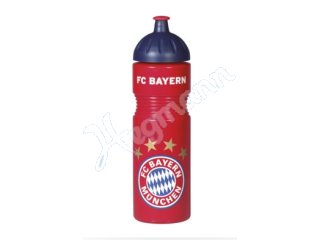 FCB-Fanartikel Trinkflasche 0,75l, rot, Kunststoff