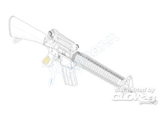 Trumpeter 01911 AR15/M16/M4 FAMILY-M16A3