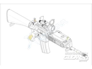 Trumpeter 01912 AR15/M16/M4 FAMILY-SR16