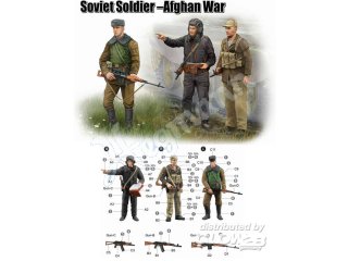 Trumpeter 00433 Soviet Soldier-Afghan War