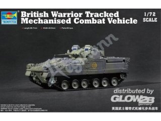 Trumpeter 07101 British Warrior Tracked Mechanized Vehic