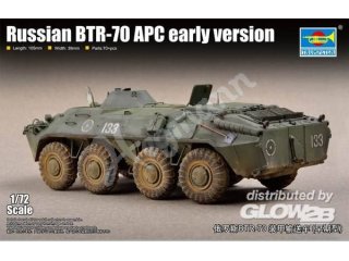 Trumpeter 07137 Russian BTR-70 APC early version