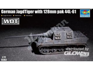 Trumpeter 07165 German JagdTiger with 128mm pal 44L-61