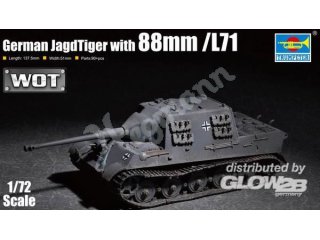 Trumpeter 07166 German JagdTiger with 88mm /L71