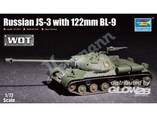 Trumpeter 07163 Russian JS-3 with 122mm BL-9