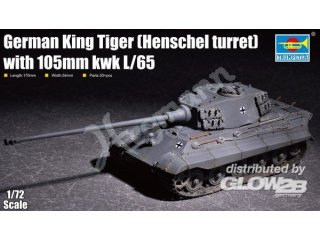 Trumpeter 07160 German King Tiger(Henschel turret) with 105mm kWh L/65