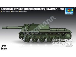 Trumpeter 07130 Soviet SU-152 Self-propelled Heavy Howitzer - Late