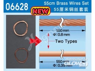 Trumpeter 06628 55cm Brass Wire set