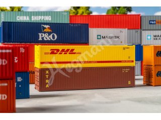 40&acute; Container DHL und XTRA