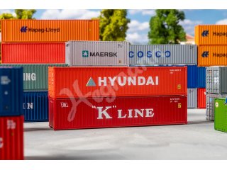 40&acute; Container K-LINE und HYUN