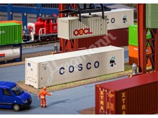 FALLER 180851 40´ Hi-Cube Kühlcontainer COSCO