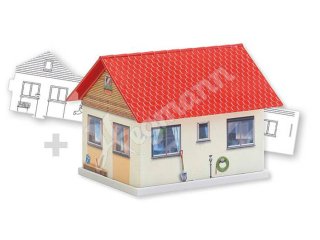 FALLER 150190 BASIC Einfamilienhaus, inkl. 1 Bemalvariante