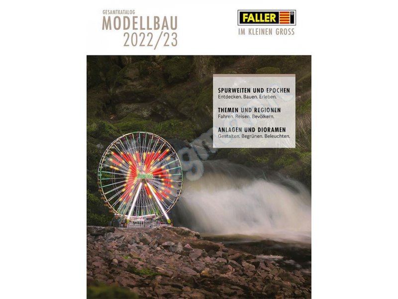 Modellbau Faller-190909 Faller Katalog 2022-2023 NEU OVP Kataloge für ...