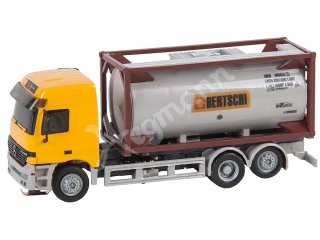 FALLER 161483 LKW MB Actros L´02 Chemietransporter Bertschi (HERPA