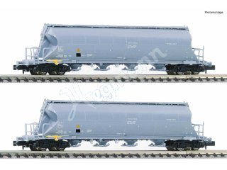 FLEISCHMANN 849006 Spur N 1:160 2-tlg. Set: Staubsilowagen