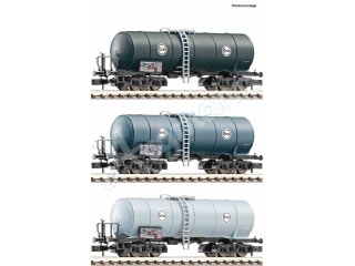 FLEISCHMANN 848029 Spur N 1:160 3-tlg. Set 1: Kesselwagen