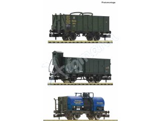 FLEISCHMANN 809005 Spur N 3-tlg. Set: Güterwagen, K.Bay.Sts.B.