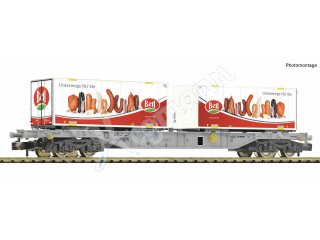FLEISCHMANN 865243 Spur N Containertragwagen