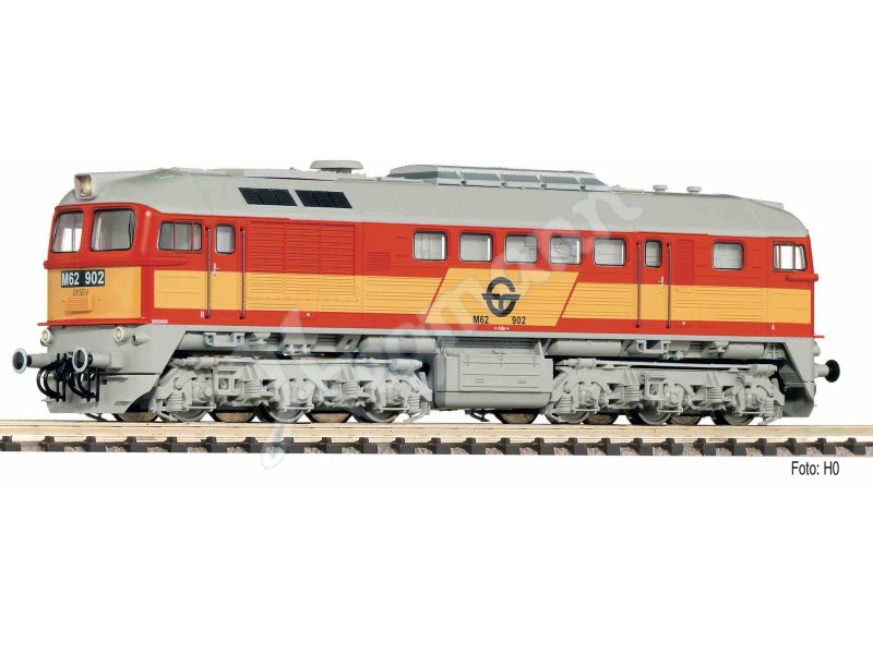 Diesellok M62, orange, gelb, FLEISCHMANN 725291 Spur N 1:160