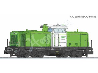 FLEISCHMANN 721213 Spur N 1:160 Diesellokomotive V 100.52, SETG