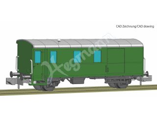 FLEISCHMANN 830152 Spur N Güterzuggepäckwagen